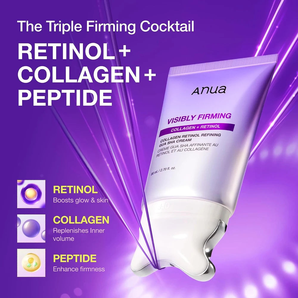 Crema Colagen Retinol Pentru Masaj Gua Sha