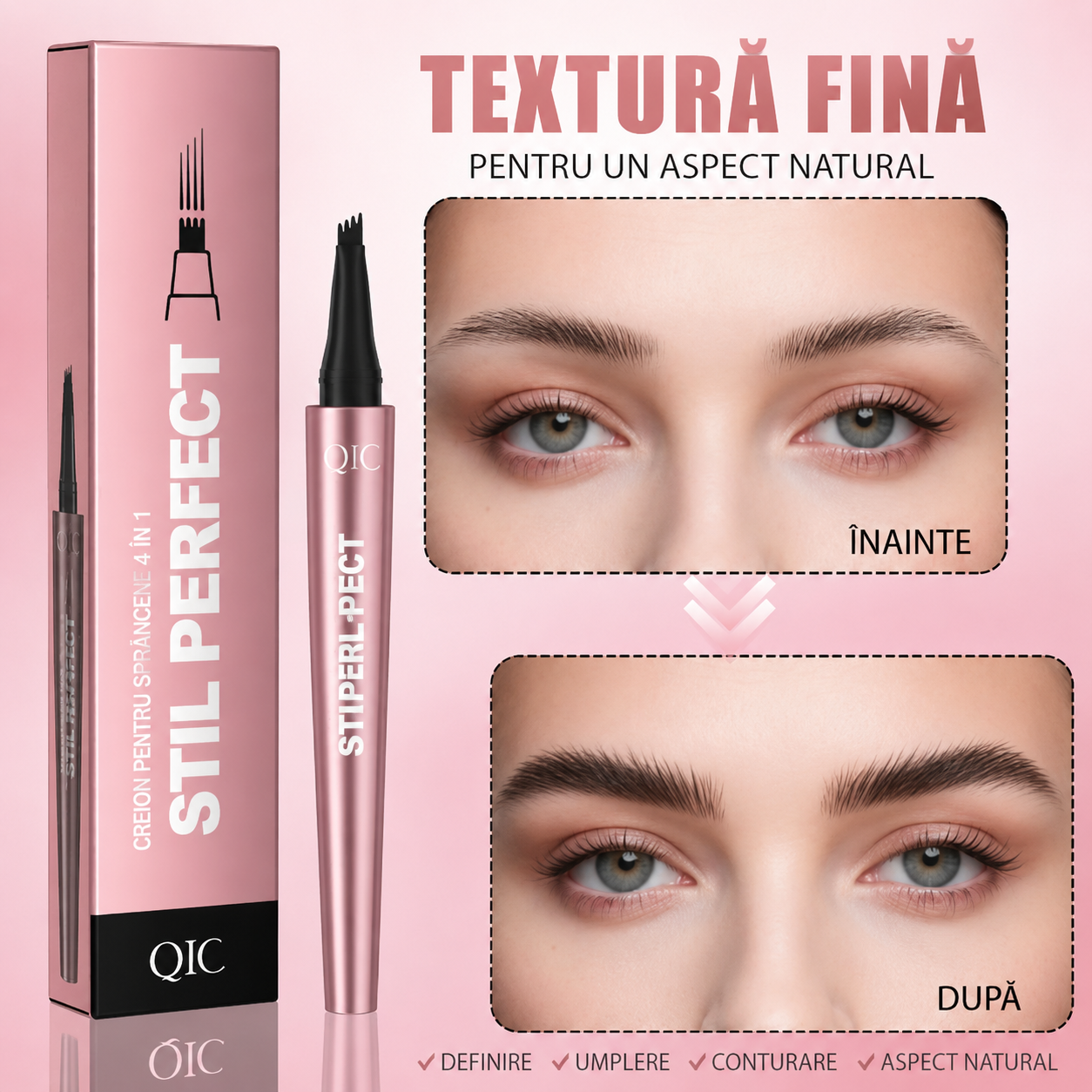 Creion Sprâncene Natural